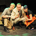 <h1>OREST reloaded</h1>Regie: Paul-Georg Dittrich. Im Bild: Kai Meyer, Tobias Hagge und Andrea Chudak. LICHTHOF-Theater 2011<br>